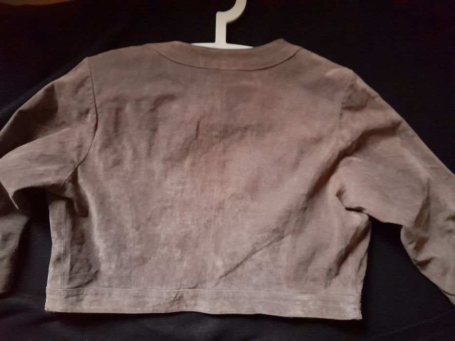 Zamszowa kurteczka Bolerko