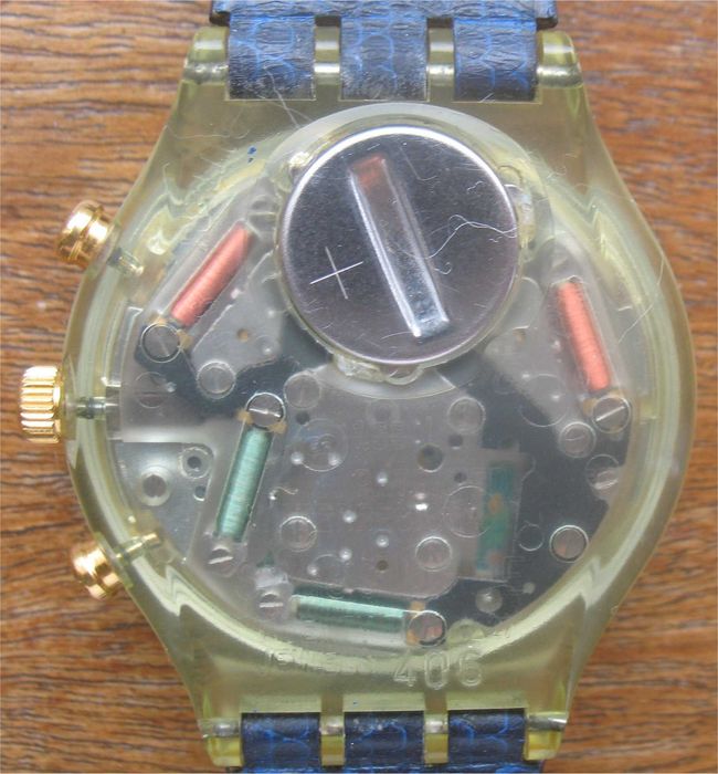 Relógio Vintage - Swatch Chrono Hitch Hiker - SCG 1 0 4 (1 9 9 4)