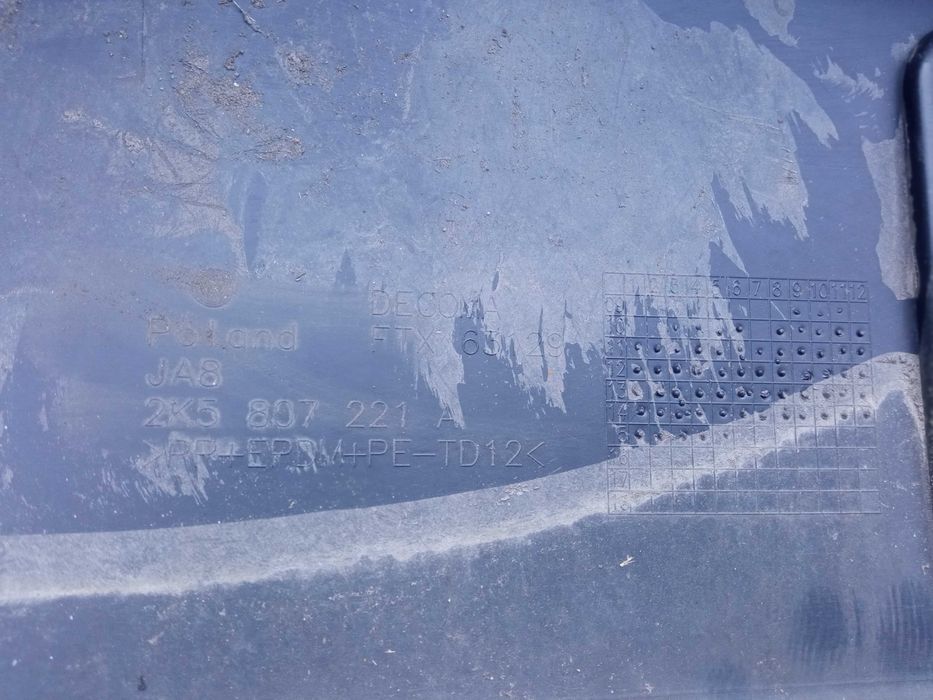 VW Caddy III 3 Lift Zderzak Przedni 2K5 Oryginał 2017