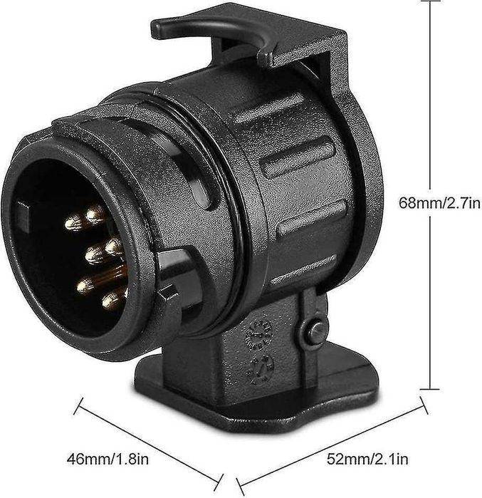 Adaptador c/ tampa para Luzes de Reboque ou Atrelado (Novo)