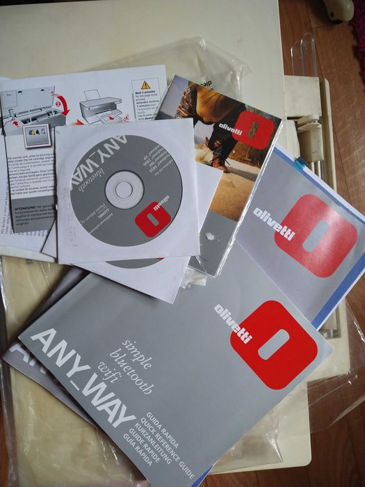 Impressora Olivetti ANY_WAY (Bluetooth / wifi)