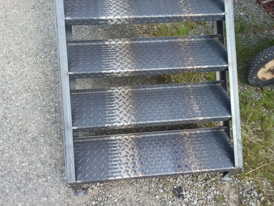 Schody metalowe loft