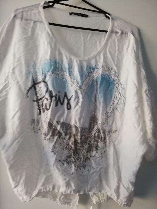 Bluzka zwężana w pasie