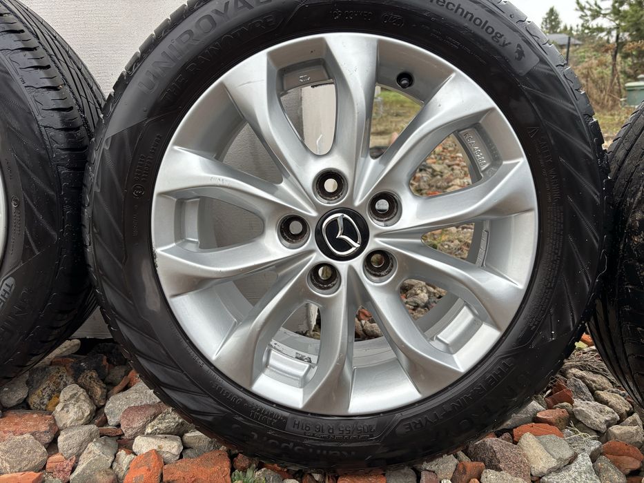 Koła Mazda 3 BM Letnie Pirelli Uniroyal 5x114,3 16cali