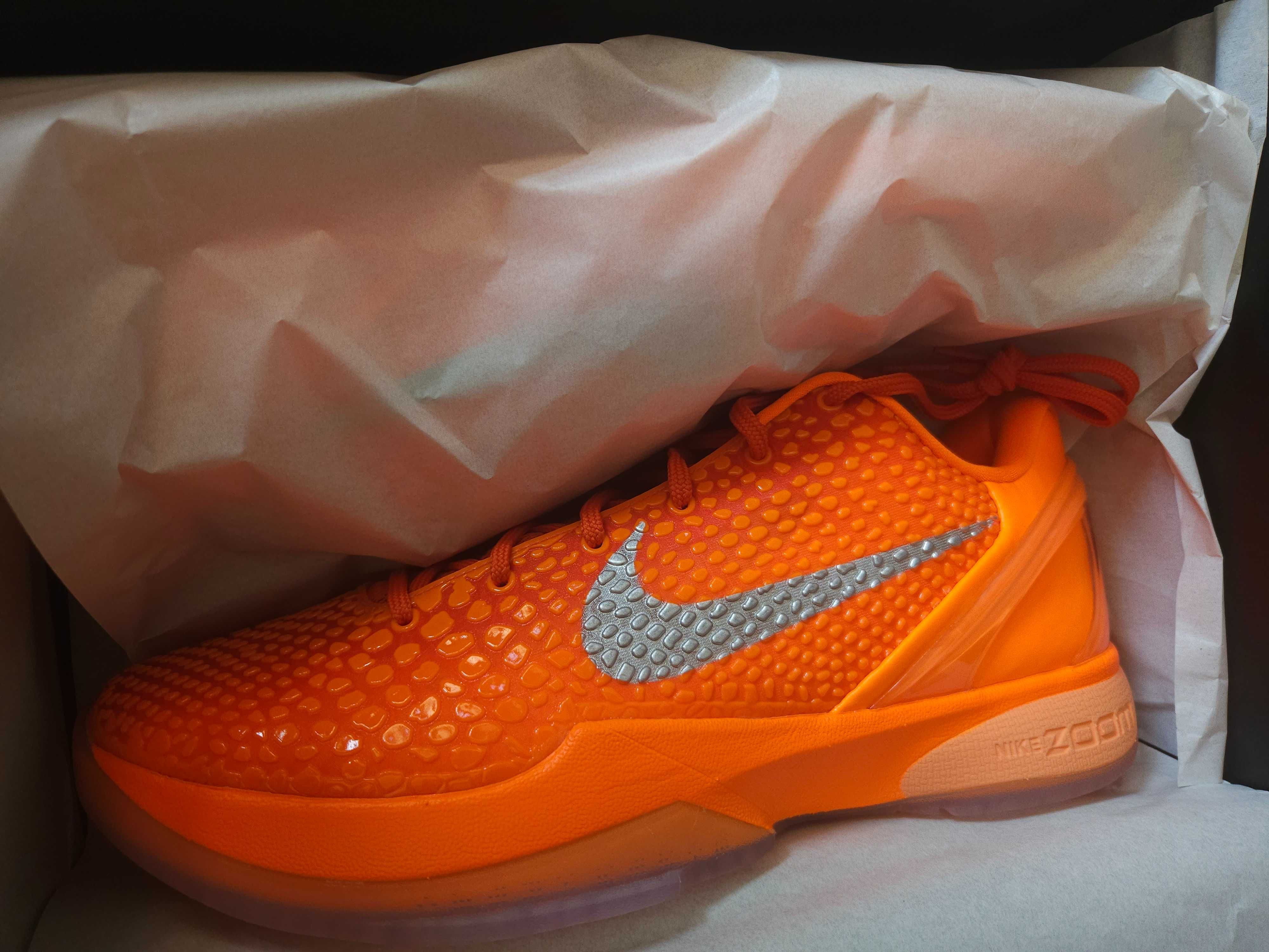 靴 Nike Kobe 6 Protro \"Total Orange Nike Kobe 6 Protro Total Orange