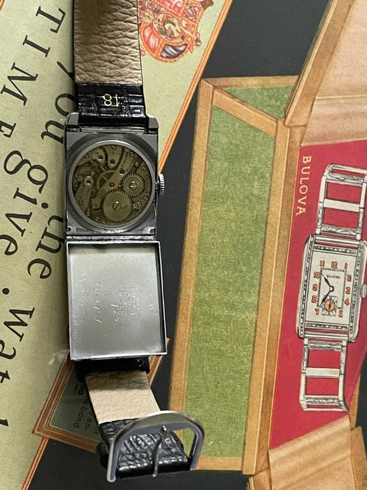 Zegarek Bulova model President z 1930 roku