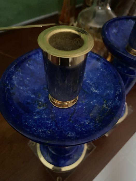 Par raro de castiçais Mangani Firenze Itália