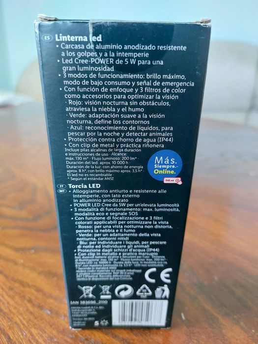 Світодіодний ліхтарик Crivit