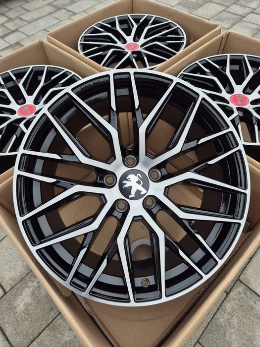 Felgi 18" 5x108 Peugeot 407 607 508 RCZ 308 GT 5008 Nowe TPMS | #RS4