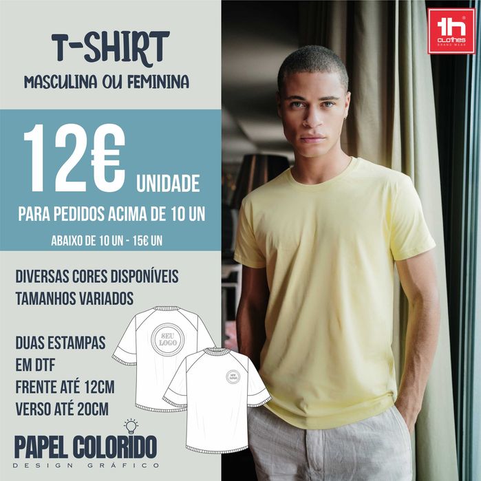 T-shirts, polos, sweats personalizadas