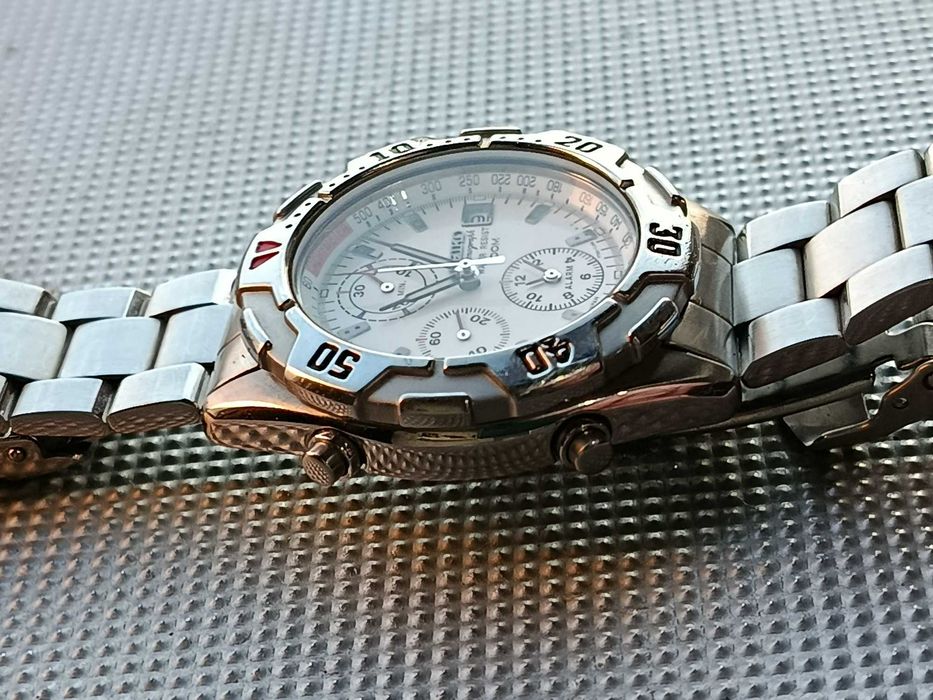 SEIKO Diver 7t32-7f69  1998 Alarm Chronograph