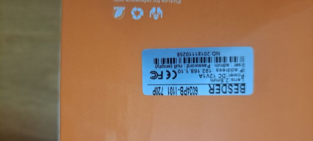 Câmara segurança IPTV