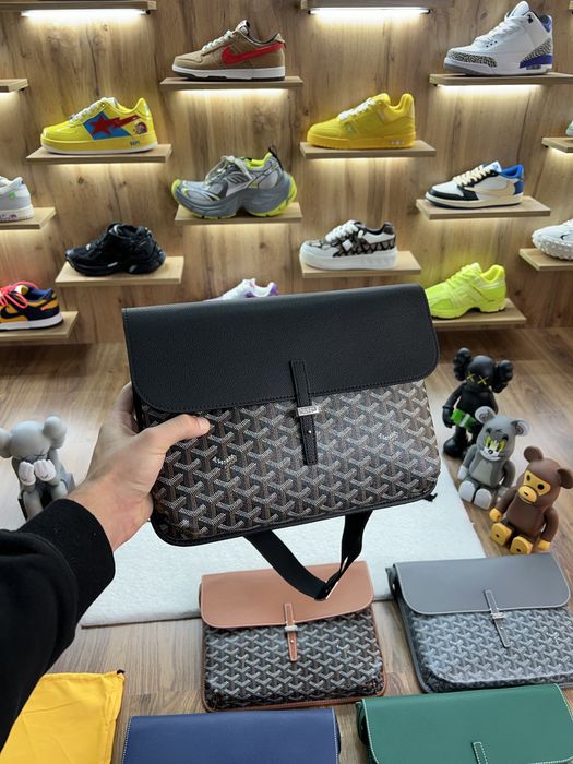 Сумка Goyard Coursier Messenger Black / Brown / Green / Grey / Navy