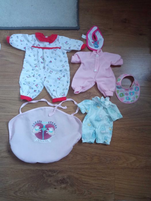 Lalki bobasy 35 i 27cm z ubrankami