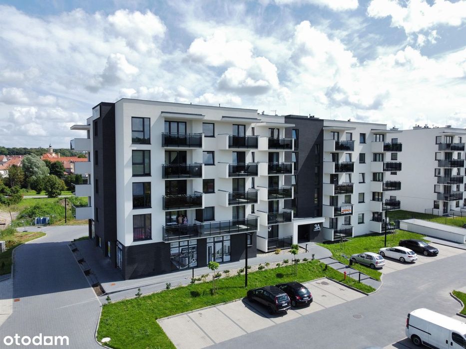 Osiedle Grunwaldzkie. 2 pokoje - 41 m2. Ogródek!
