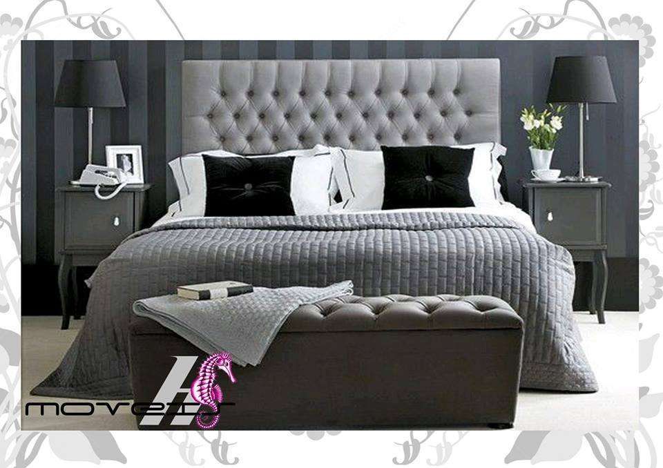 Cama Estofada 022+ Estrado Novo
