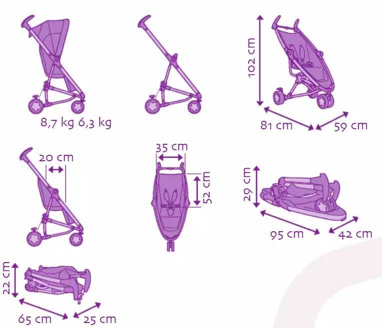 Carrinho de passeio Quinny Zapp Xtra