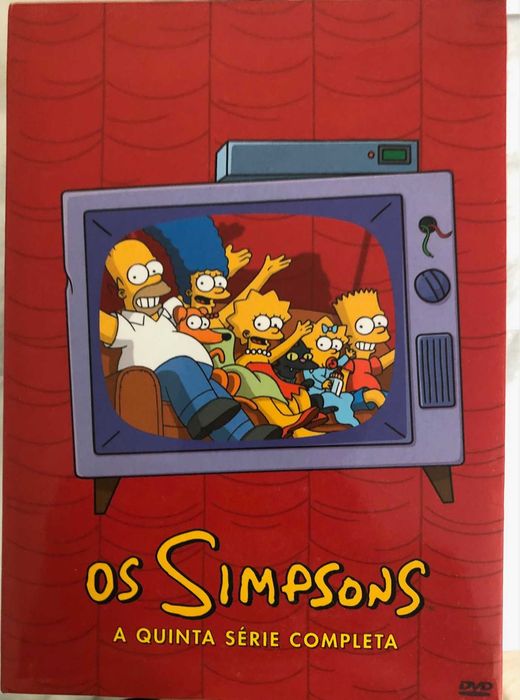 Lote 12 DVDs Os Simpsons – 10 Temporadas Completas + O Filme + Enlouqueceram (2 edições colecionador)