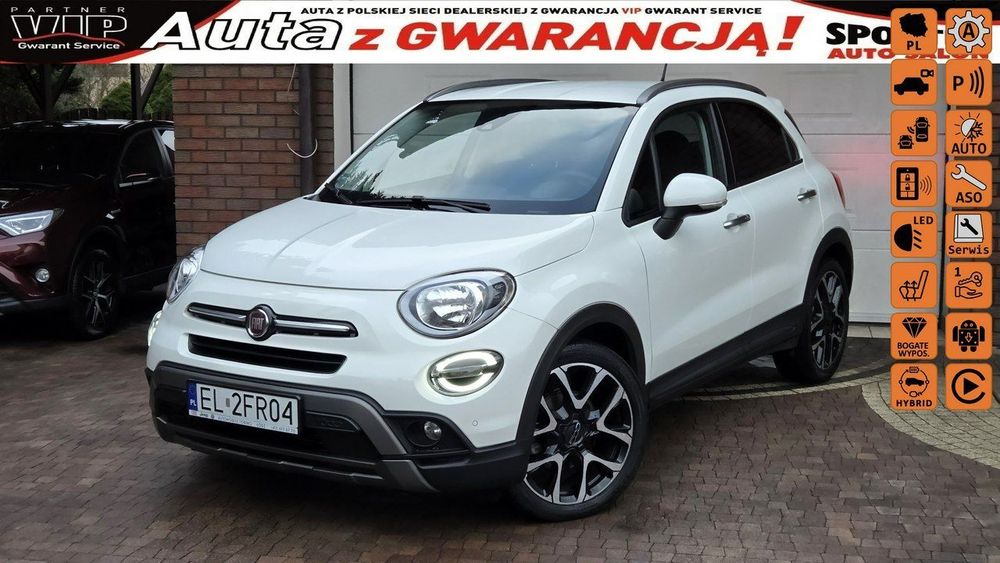 Fiat 500X 500X Cross DCT, 150 KM, Salon PL, I WŁ ,serwis ASO,automat