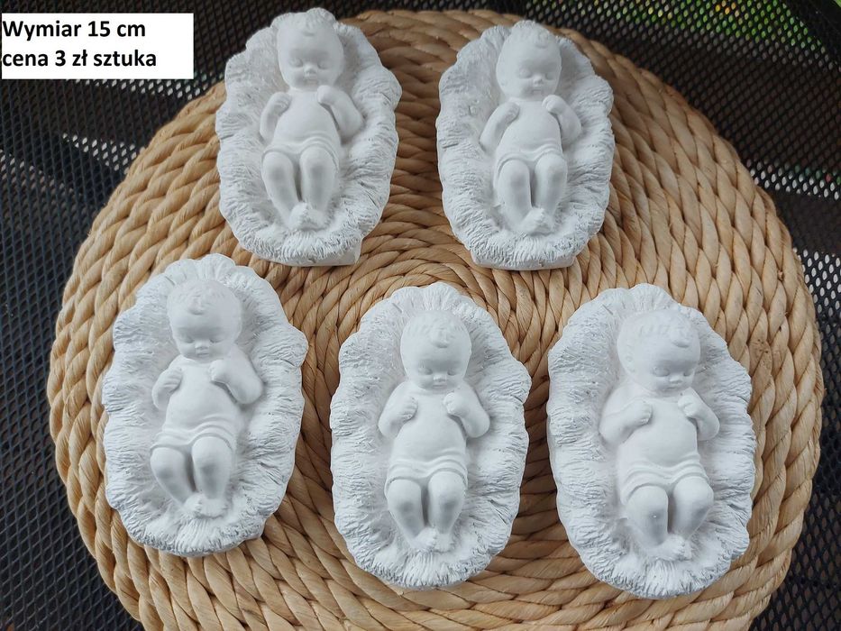 figurka gipsowa szopka z gipsu szopki gipsowe jezusek dekor świeta