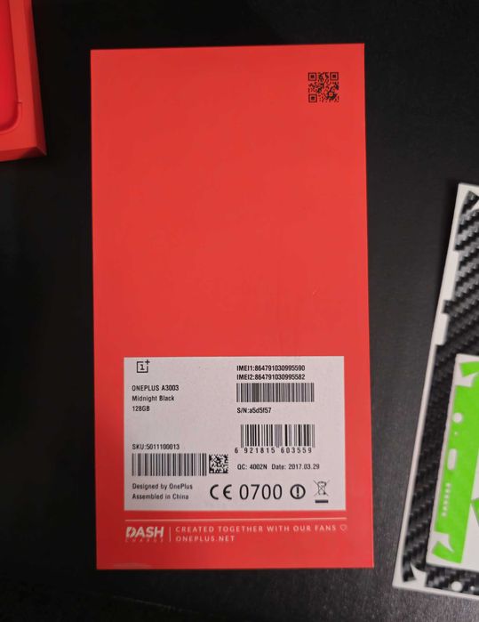 Smartfon OnePlus 3T Midnight Black 6/128GB Używany