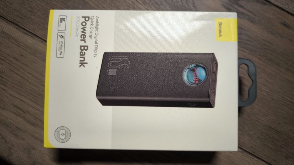 Павербанк Powerbank Baseus Amblight 30000mAh 65W