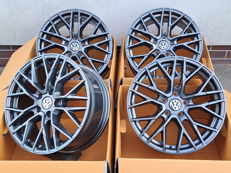 ALUFELGI VW 17 5x112 Turan Passat Golf Jetta Scirocco Caddy CA20 HG