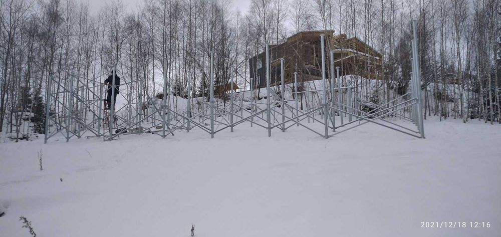 Гвинтові палі + встановлення геошурупів