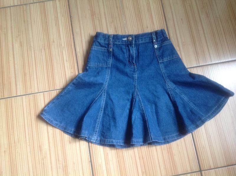 Юбка джинсовая на девочку