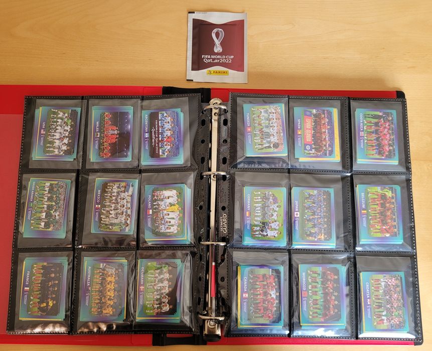 Coleção completa Panini Fifa world cup 2022 Qatar - 2 versões