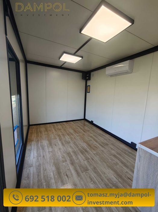 domek mobilny całoroczny - 6x3m/ kontener /domek letniskowy /ROD
