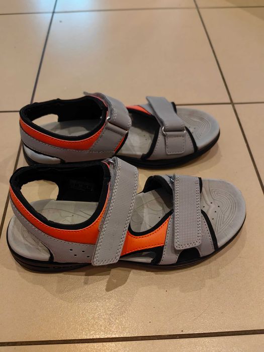 Sandały Geox J Vaniett Szary rozmiar 36