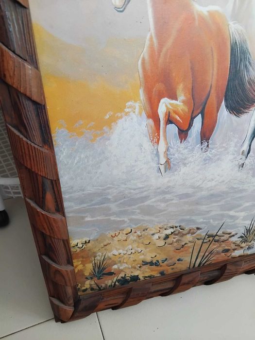 Quadro de 8 cavalos