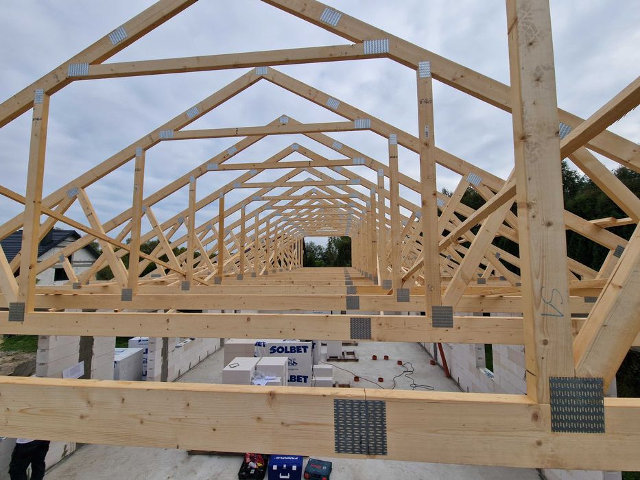 Wiązary Dachowe C24 Świerk Skandynawski MiTek Producent