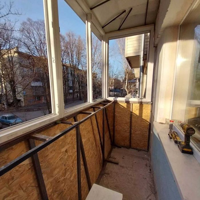 Балкон якісно, балкон під ключ, балкон Дніпро