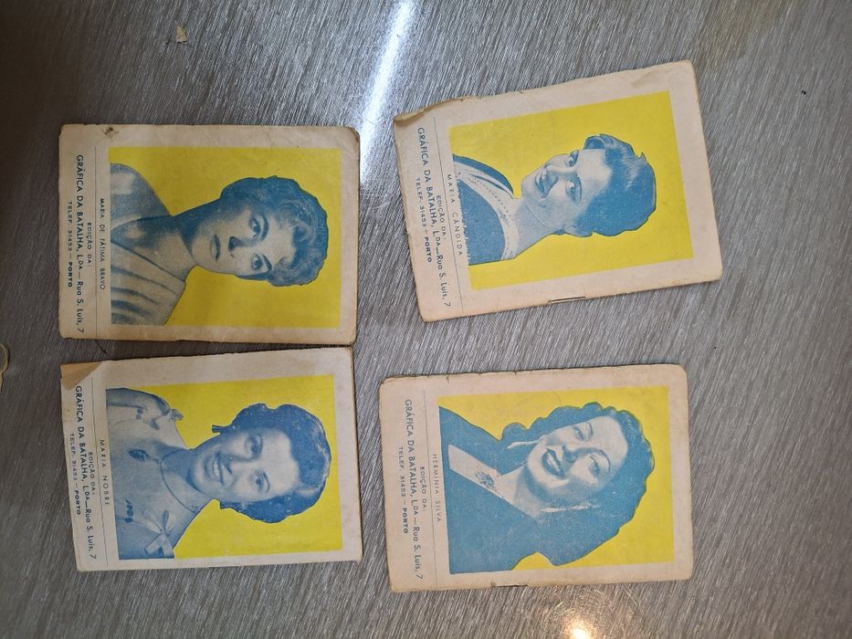 4 revistas muito antigas pequeno fornato