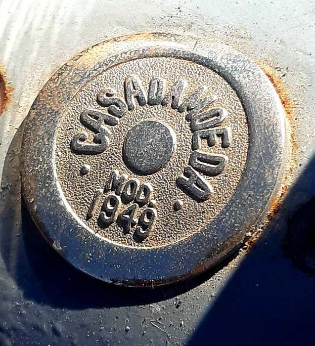 CASA DA MOEDA,  1949 - Raríssimo Mecanismo de Selo Branco