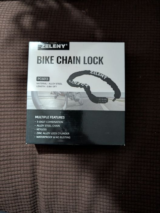 Corrente de Mota Zeleny em aço de 5 dígitos