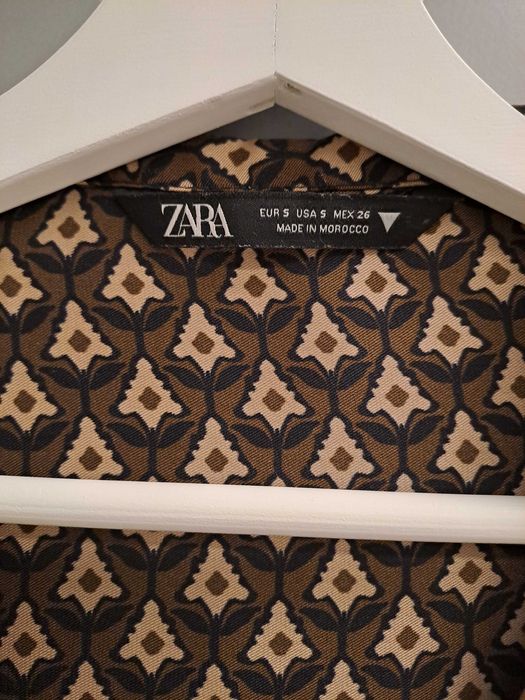 Top Blusa Pijama style Zara