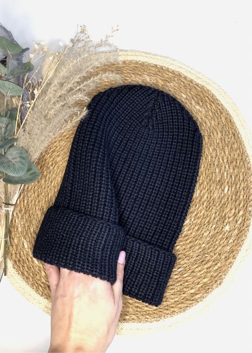 Шапка чоловіча, темно синя