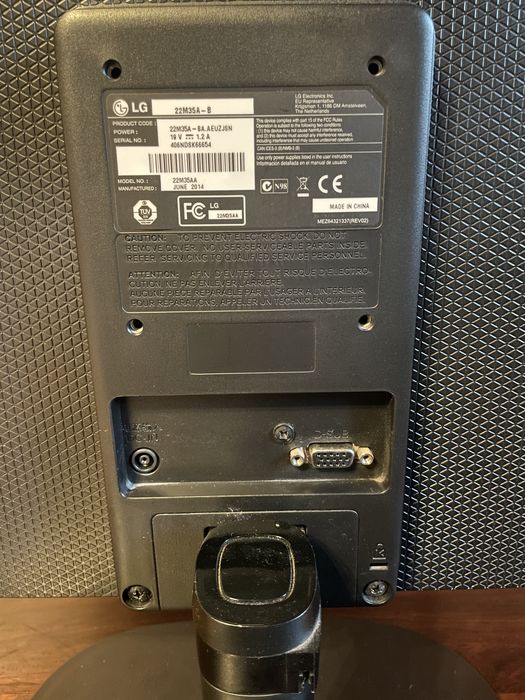 Monitor lg led 22m35