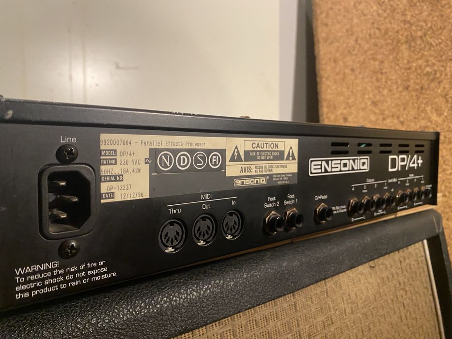 Ensoniq DP/4+ Parallel Effects Processor (Vintage / Raridade)