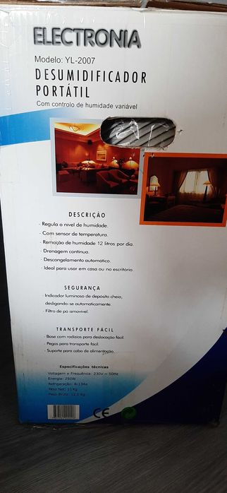 Desumidificador Electronia YL-2007 AVARIADO