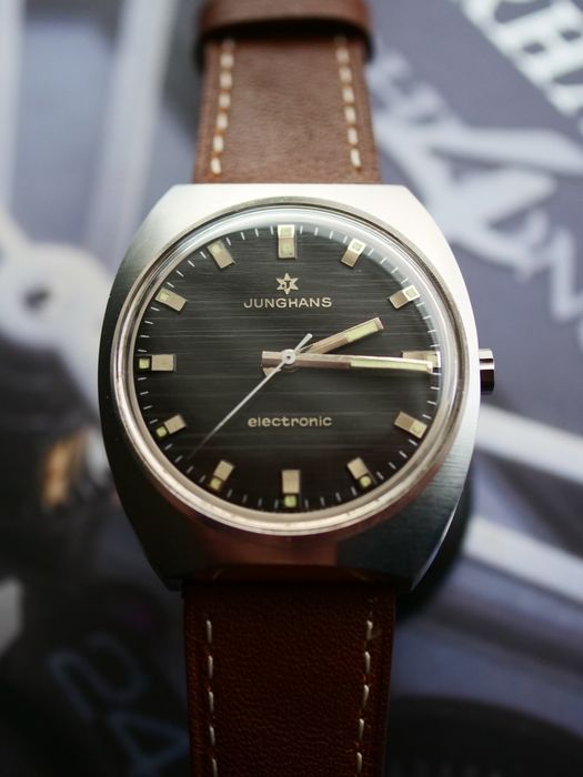 Junghans vintage zegarek niemiecki 60te stary  elektromechaniczny oryg