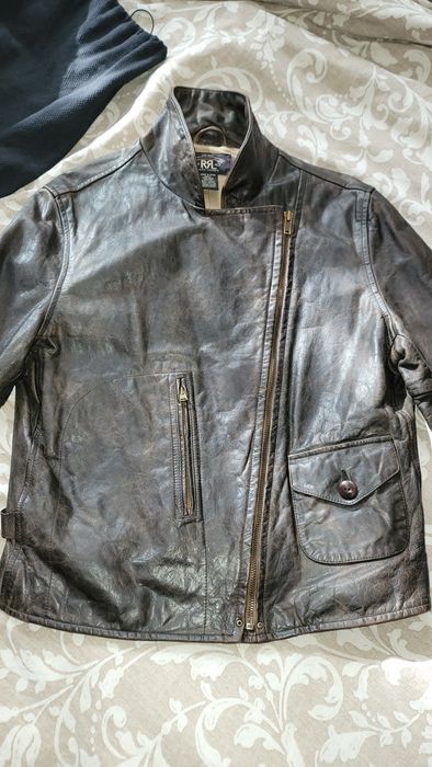 Ralph lauren RRL double Косуха Нішевий одяг 
куртка мотоциклетна (к