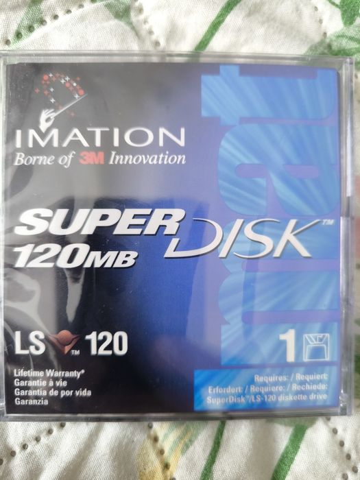 SuperDisk 120mb 3m Nowe w folii