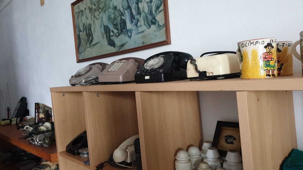 Telefone antigo de disco