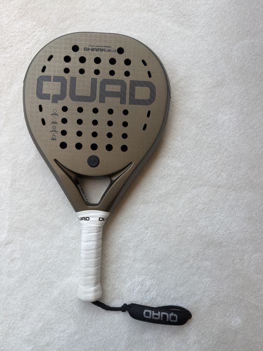 Raquete Padel QUAD Shark 3K – Nova