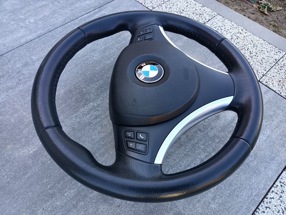 Kierownica Msport z multifunkcją BMW E90 E91 E92 E93 E87 E81 E82 E88 X