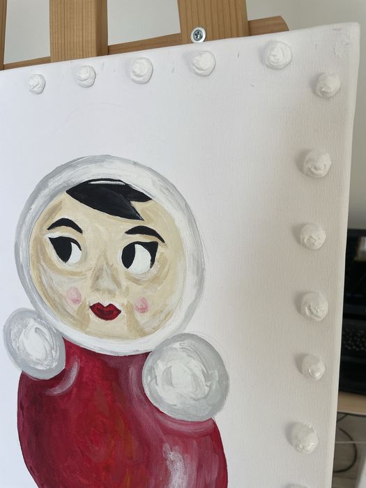 Картина ручної роботи «Матрьошка»